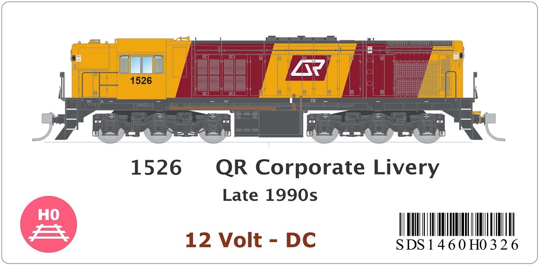 1502 Class, QR Corporate Livery, Late 1990s