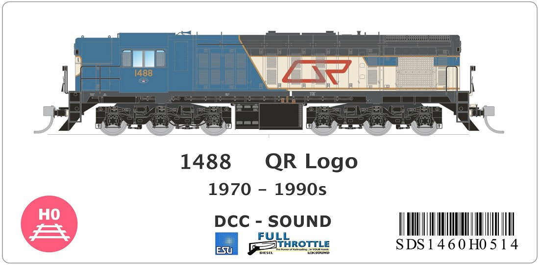 QR logo, Late Livery, 1970 - 1990s
