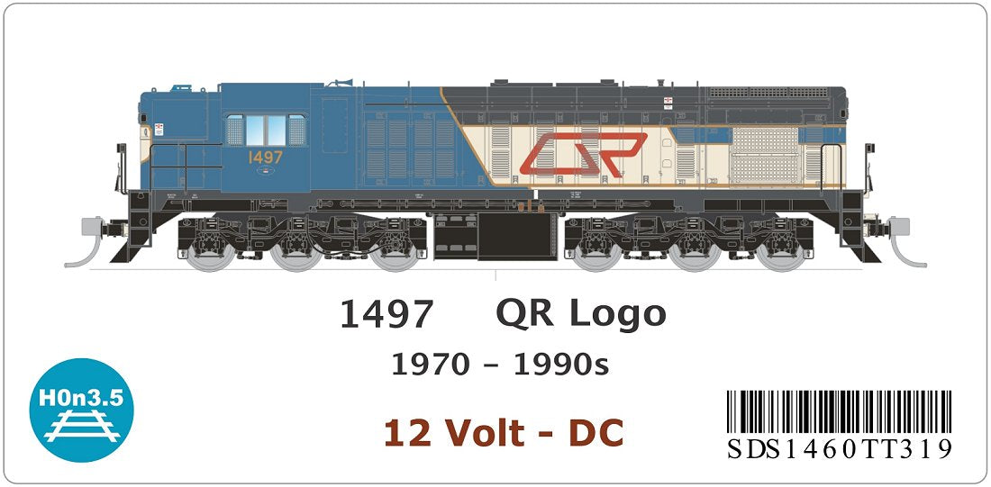 QR logo, Late Livery, 1970 - 1990s