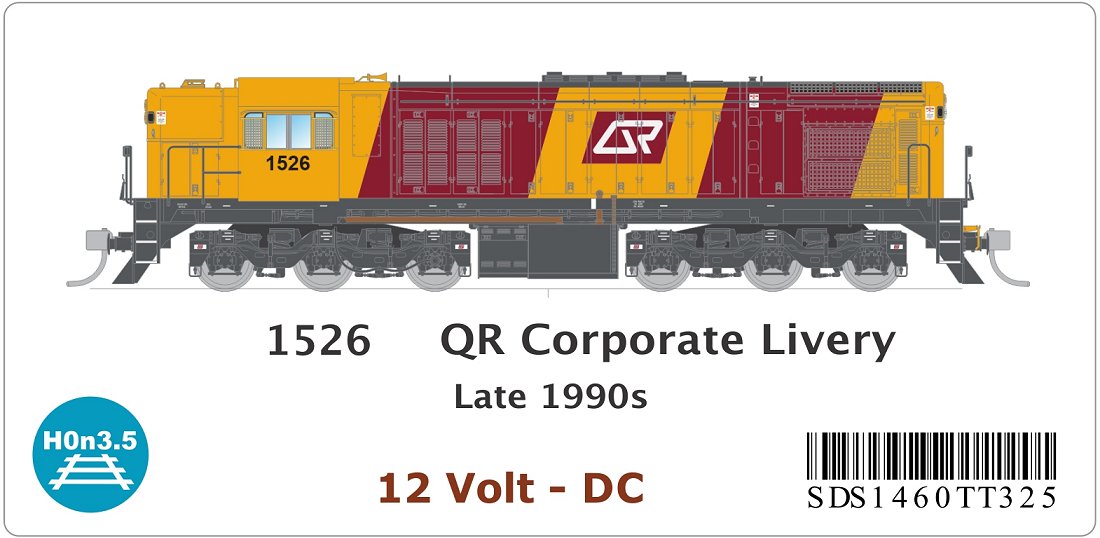 1502 Class, QR Corporate Livery, Late 1990s