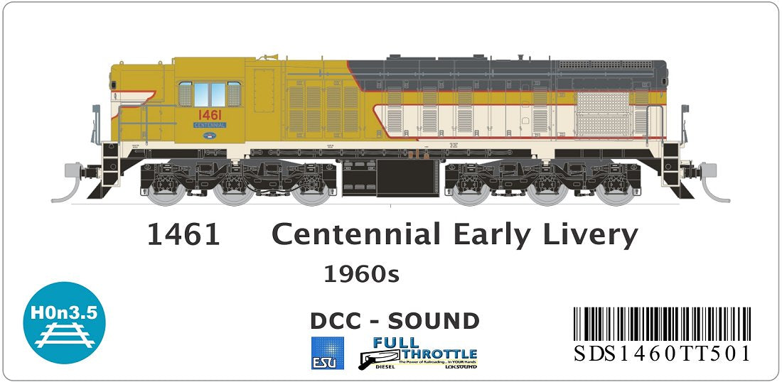 Centennial Early Livery, 1960s
