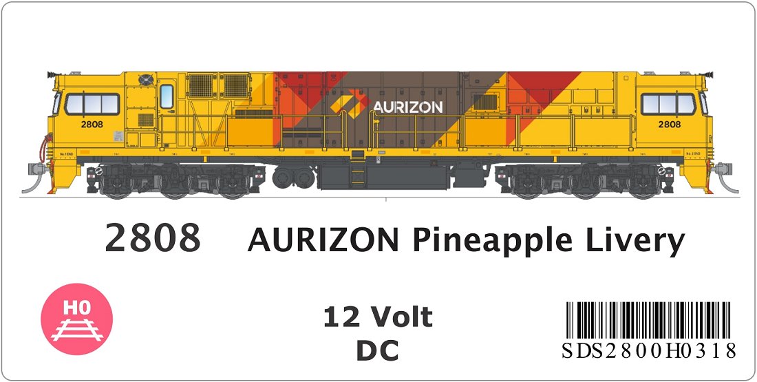 AURIZON Pineapple Livery