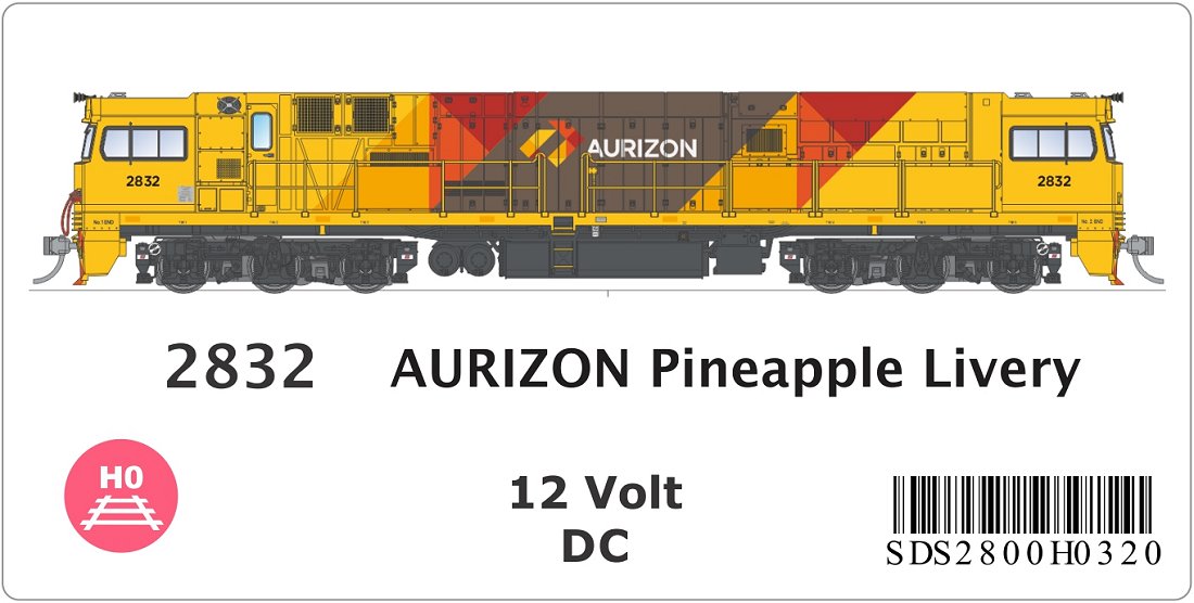 AURIZON Pineapple Livery