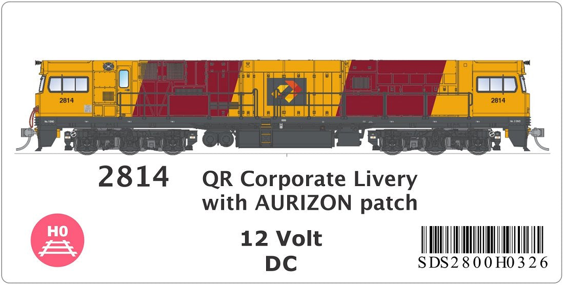 QR Corporate Livery, with AURIZON patch