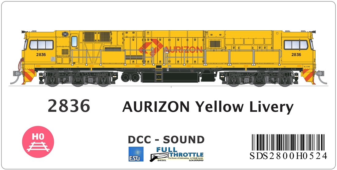 AURIZON Yellow Livery