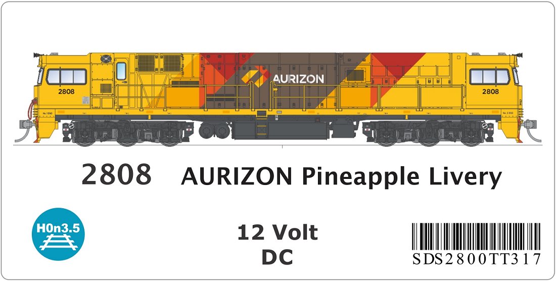 AURIZON Pineapple Livery