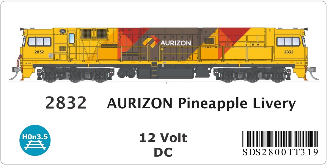 AURIZON Pineapple Livery