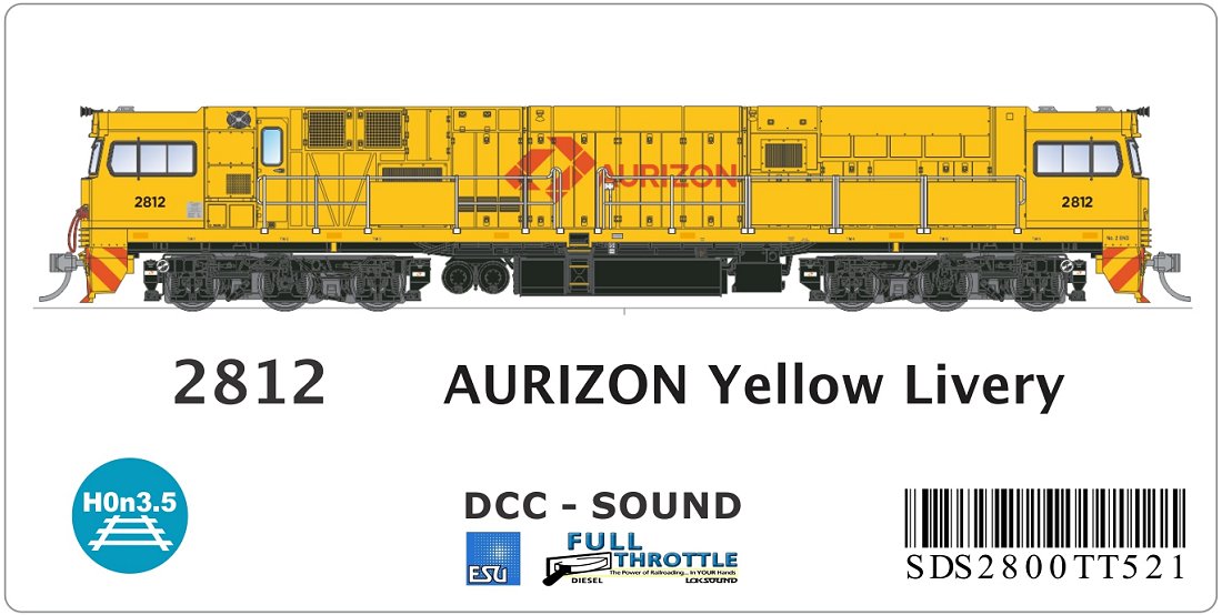 AURIZON Yellow Livery