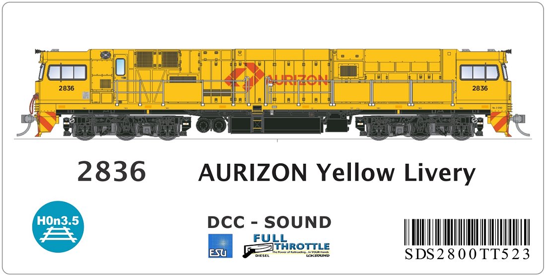 AURIZON Yellow Livery