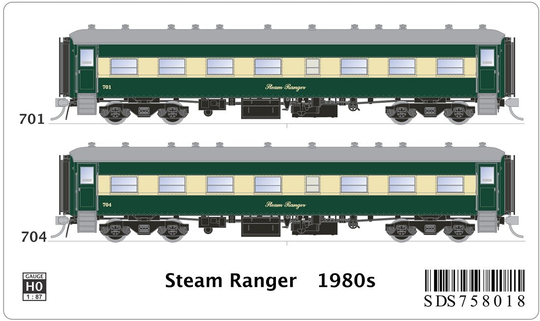 Steam Ranger 1980s, 701 & 704