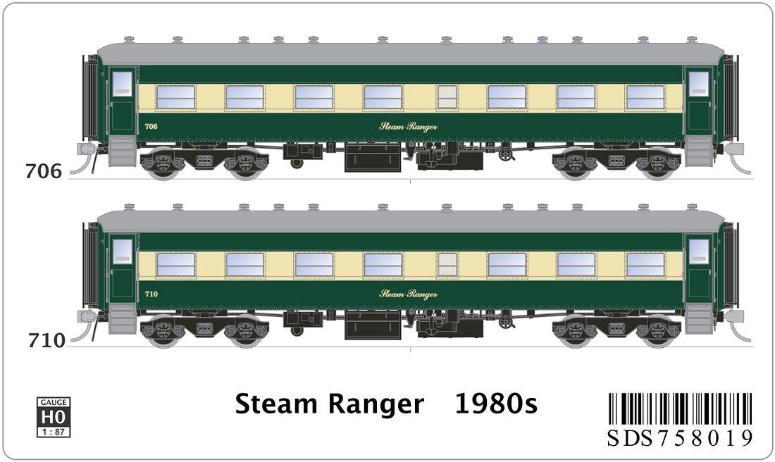 Steam Ranger 1980s, 706 & 710