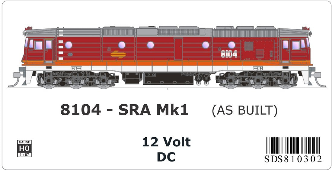 SRA Mk1 - as built