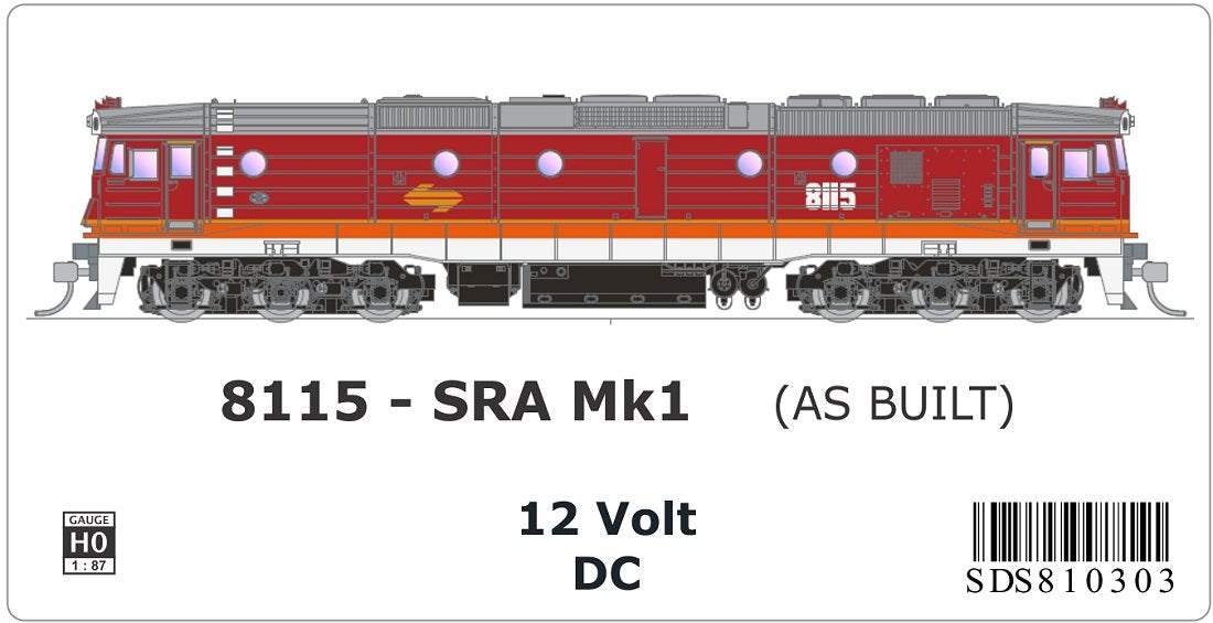 SRA Mk1 - as built