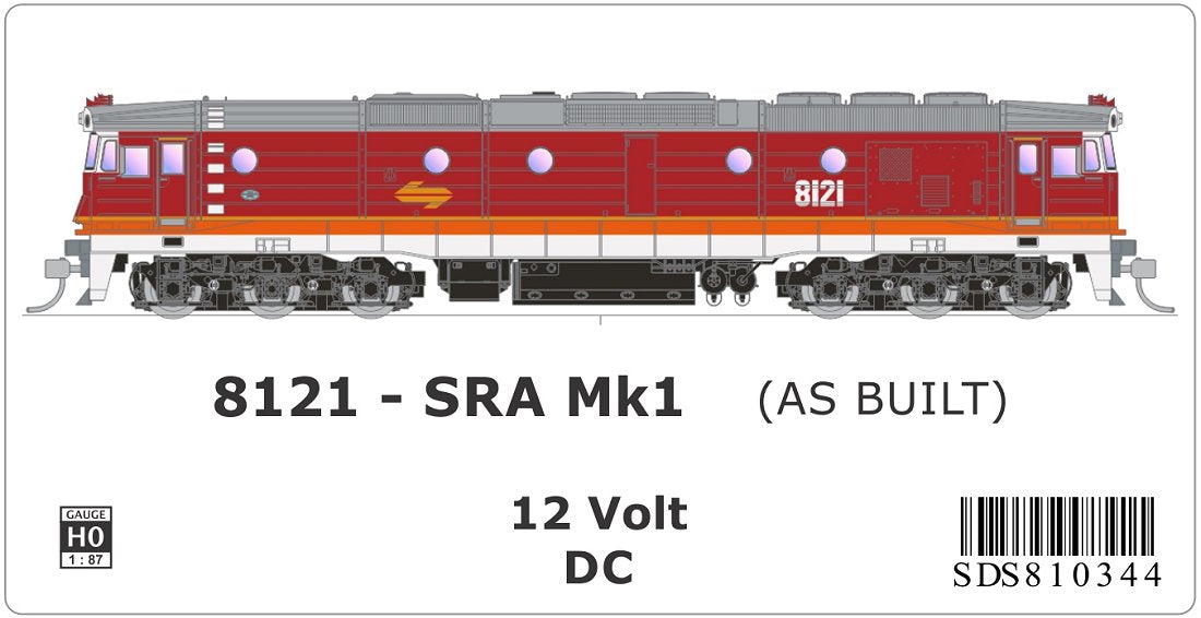 SRA Mk1 - as built