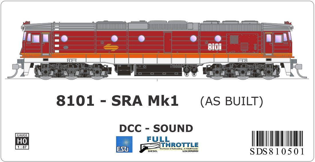 SRA Mk1 - as built
