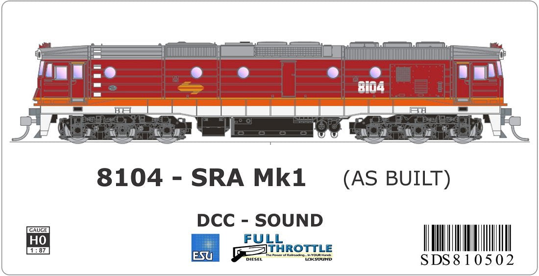SRA Mk1 - as built