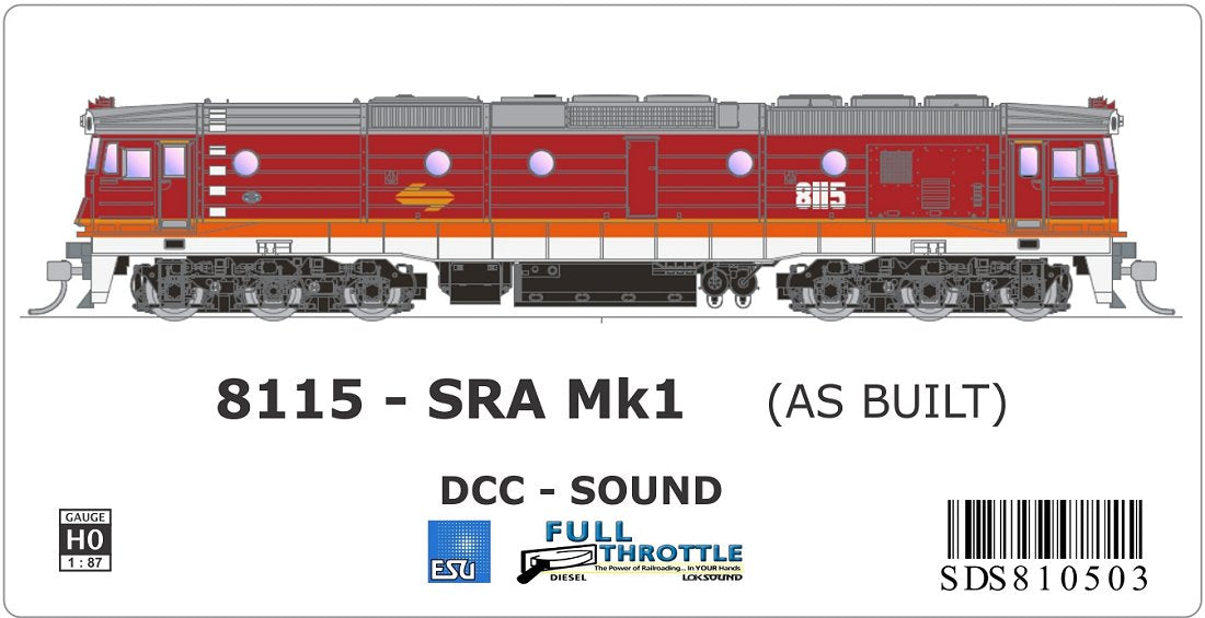 SRA Mk1 - as built