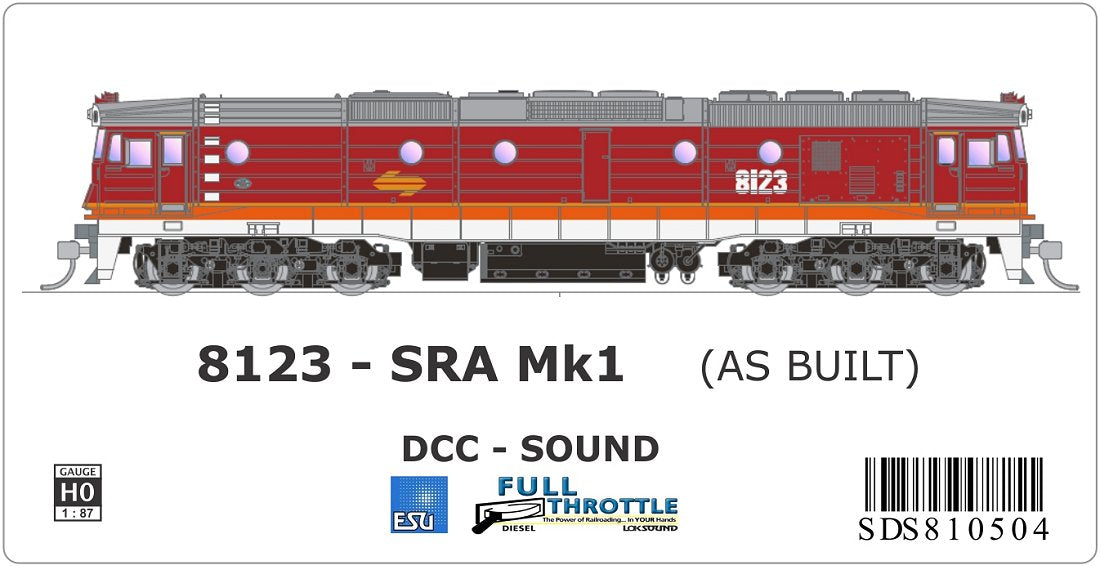 SRA Mk1 - as built
