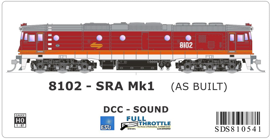 SRA Mk1 - as built