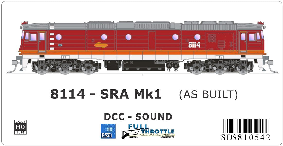 SRA Mk1 - as built