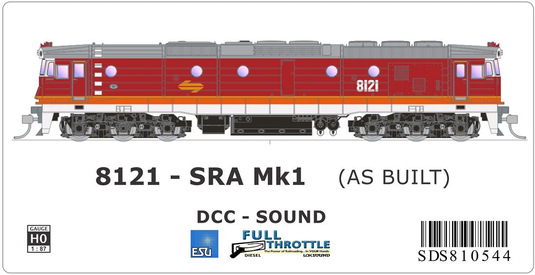 SRA Mk1 - as built