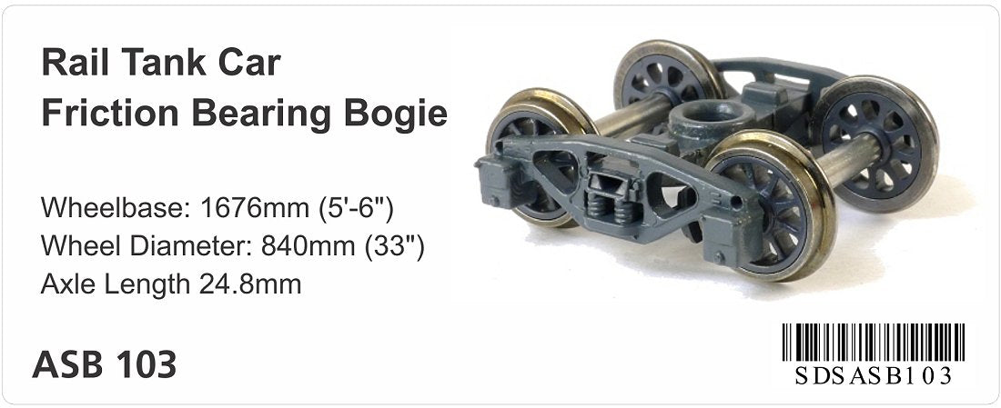 NSW Tank Car Bogies