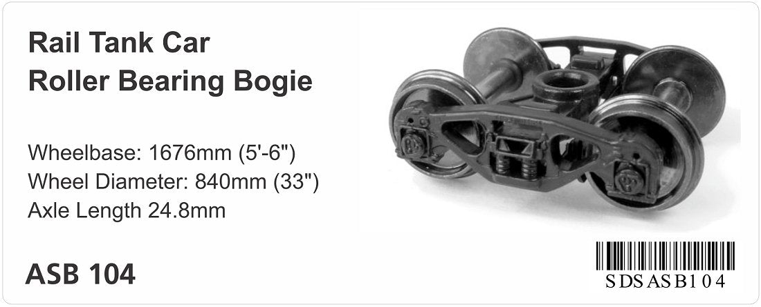 NSW Tank Car Bogies