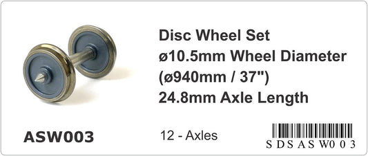 Disc wheel set