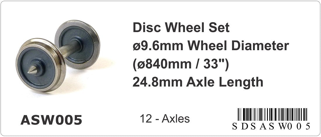 Disc wheel set