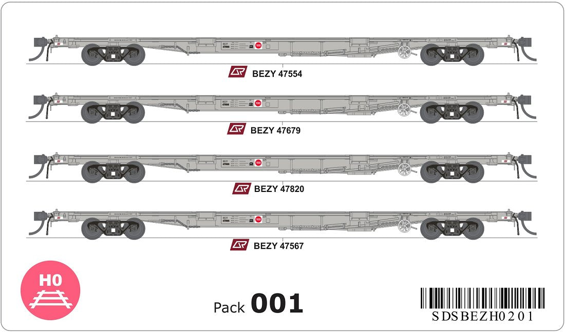 BEZY Container Wagons