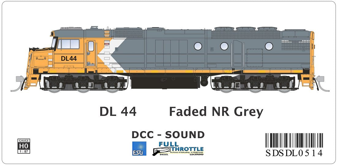 National Rail, Grey, Flat Faded Finish