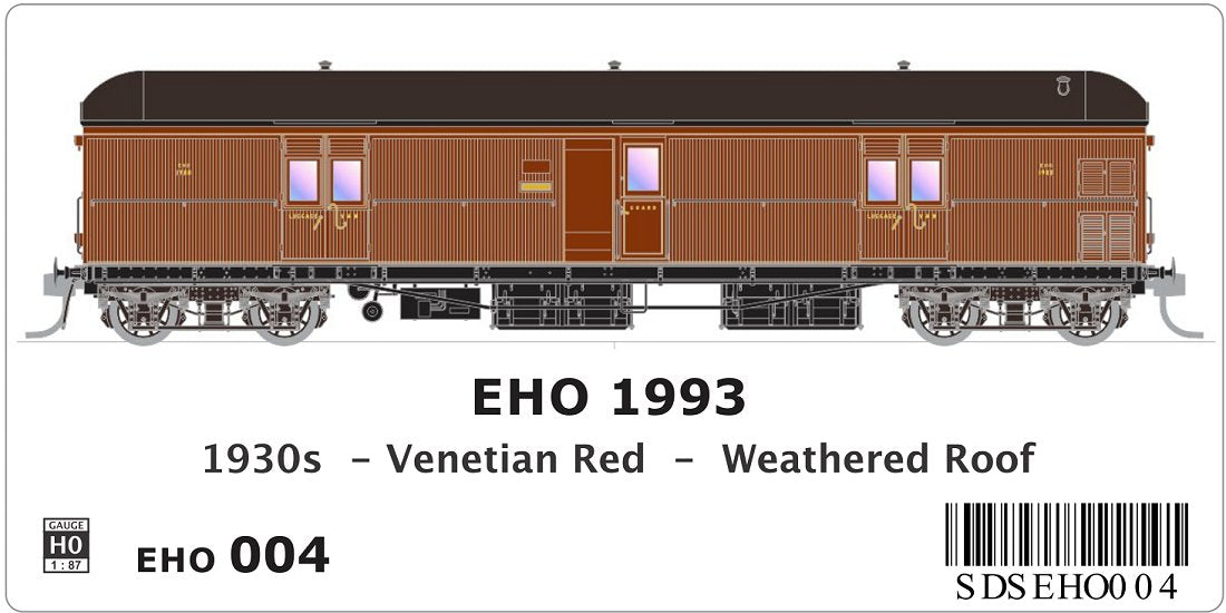 1930s, Venetian Red, Weathered Roof