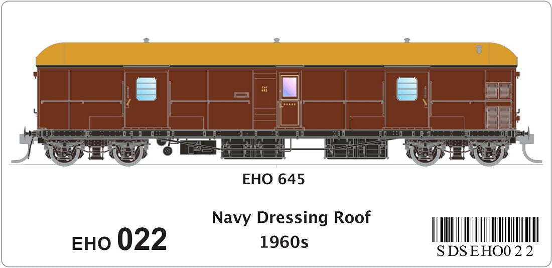 EHO 645, Navy Dressing Roof, 1960s