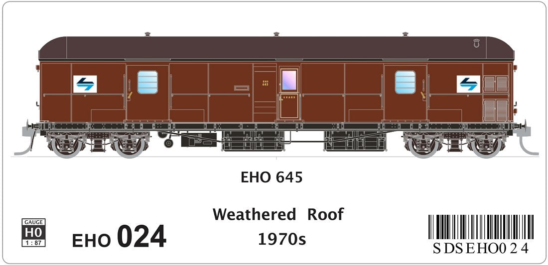 EHO 645, Weathered Roof, 1970s