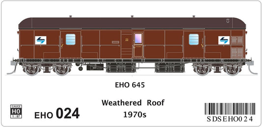 EHO 645, Weathered Roof, 1970s