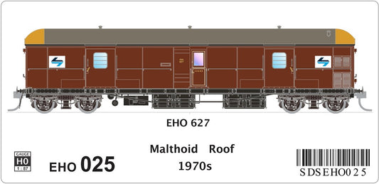 EHO 627, Malthoid Roof, 1970s