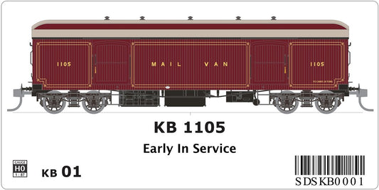 KB 1105, Early In Service