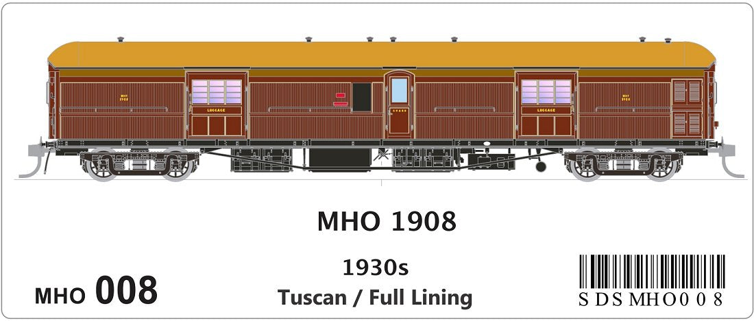 MHO 1930s, Tuscan, Full Lining