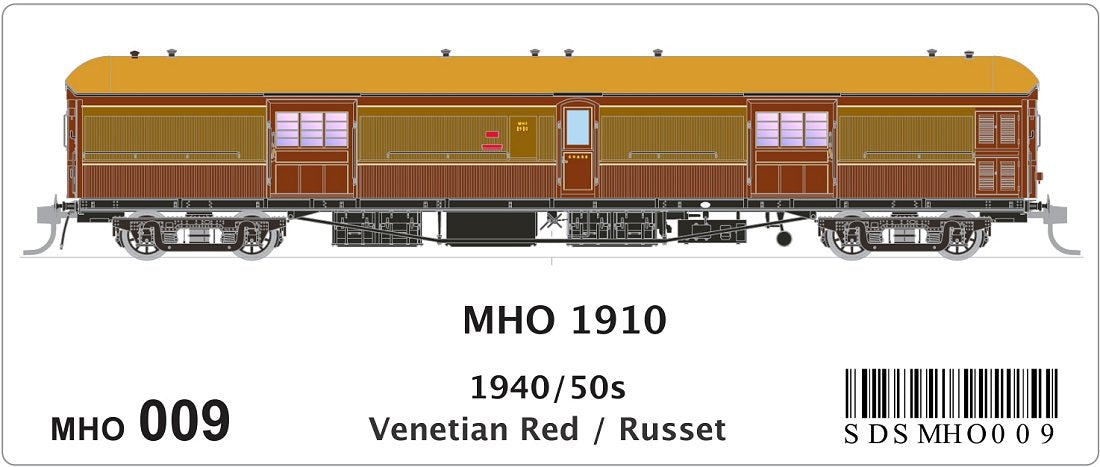 MHO 1940/1950s, Venetian Red & Russet