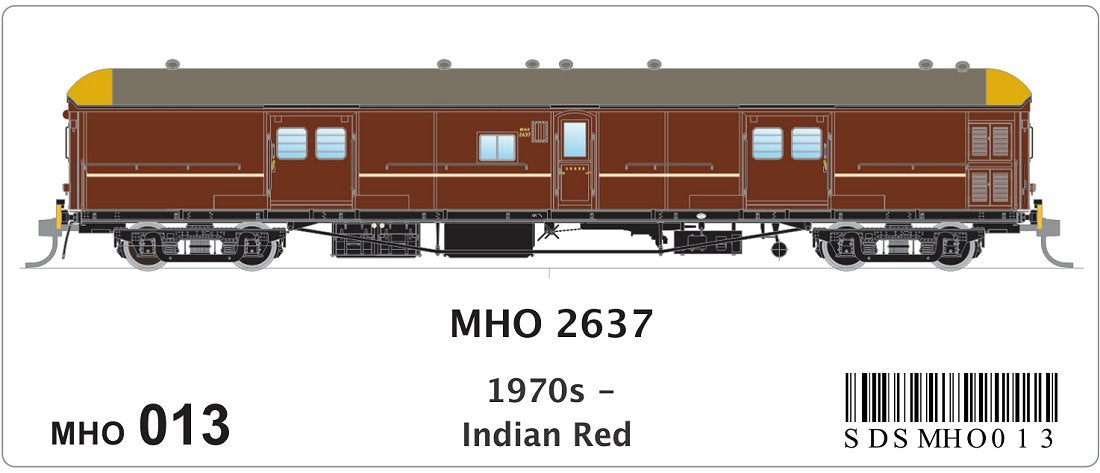 MHO 1970s, Indian Red
