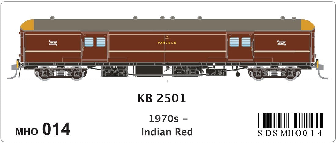 KB 1970s, Indian Red