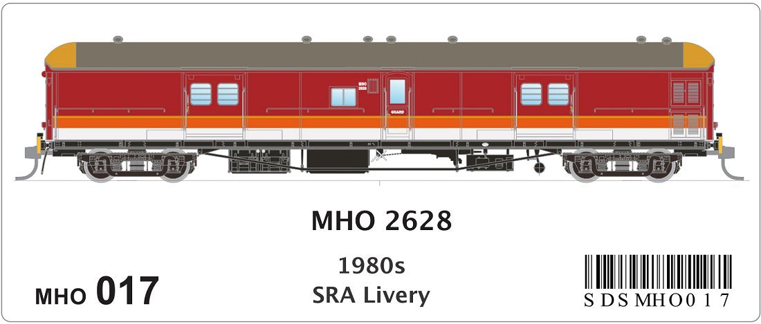 MHO 1980s, SRA Livery