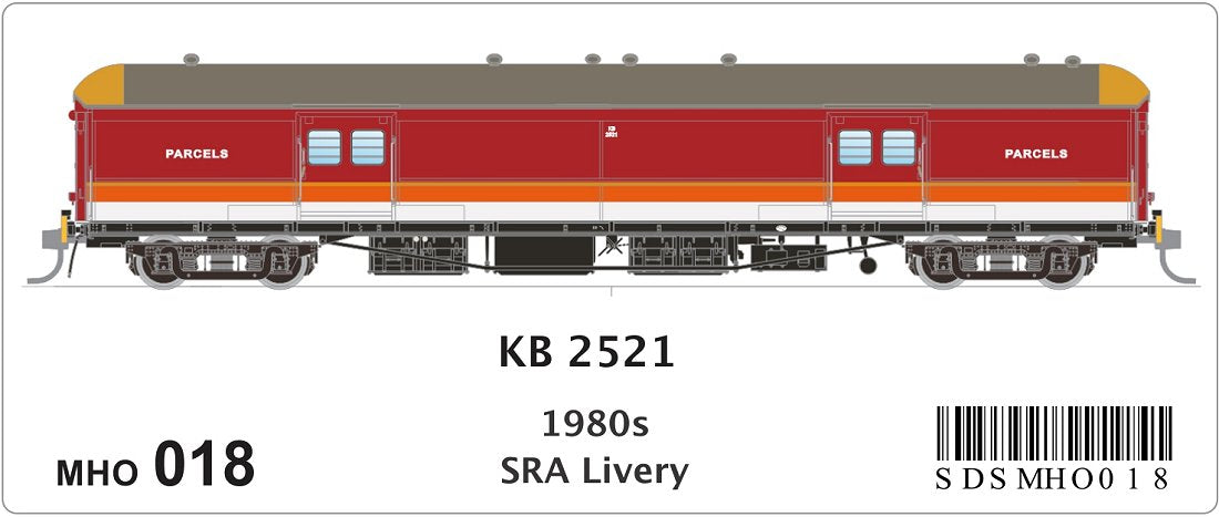 KB 1980s, SRA Livery