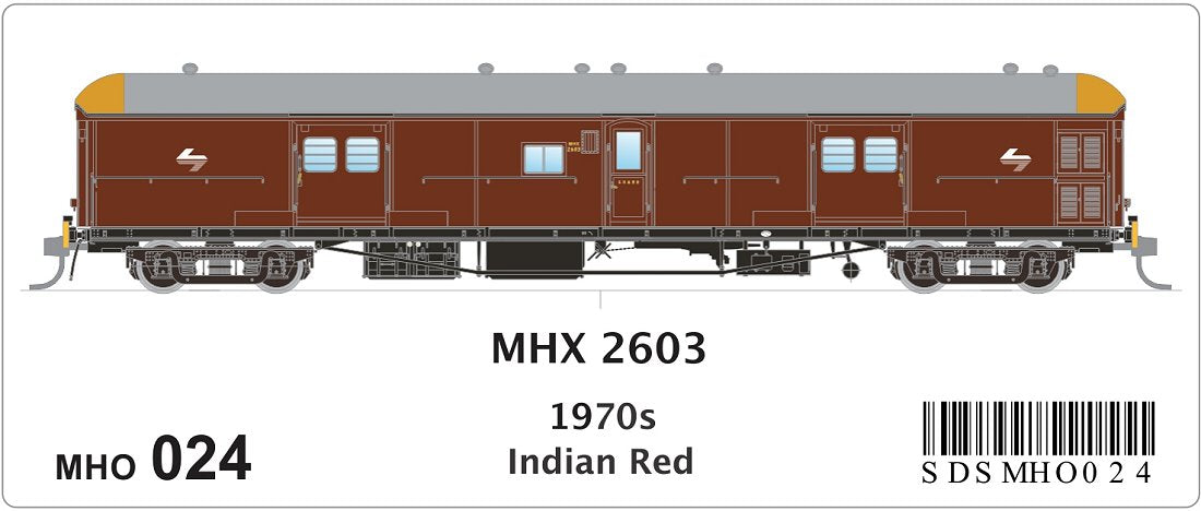 MHX 1970s, Indian Red