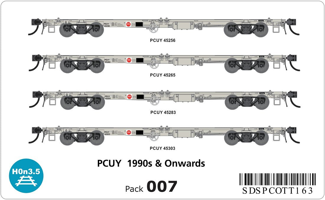 PCUY wagons, 1990s & onwards
