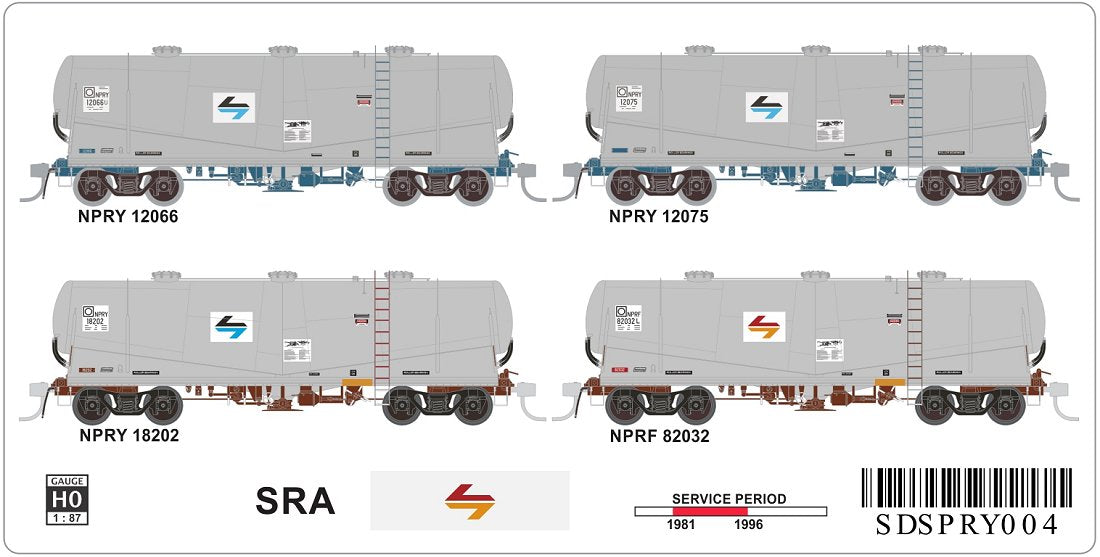 PRY004 SRA, NPRYx3, NPRFx1