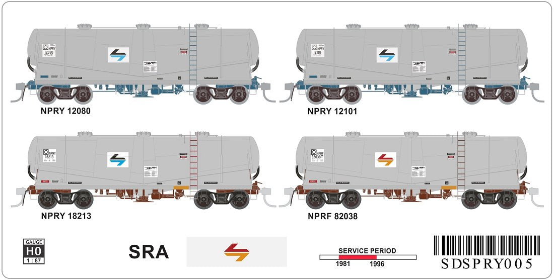 PRY005 SRA, NPRYx3, NPRFx1