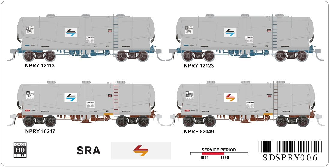 PRY006 SRA, NPRYx3, NPRFx1