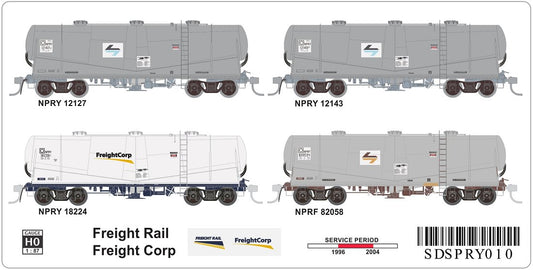 PRY010 Freight Rail, Freight Corp, NPRYx3, NPRFx1