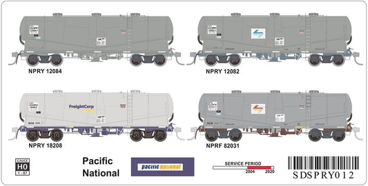 PRY012 Pacific National, NPRYx3, NPRFx1